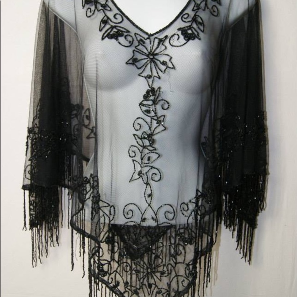 Woman’s shawls and see through covers